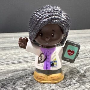 Fisher-Price | Little People: African American Female Doctor - Toy Figure